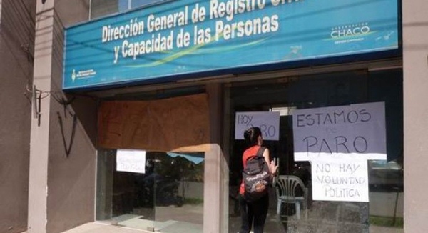 Se levant el paro de los trabajadores del Registro Civil